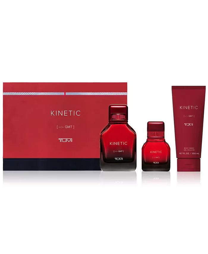 Men's 3-Pc. Kinetic [--:-- GMT] Eau de Parfum Gift Set