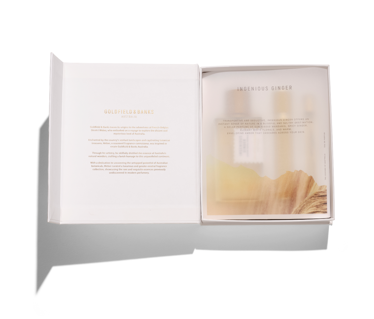 Ingenious Ginger Deluxe Limited-Edition Gift Set By Goldfield & Banks