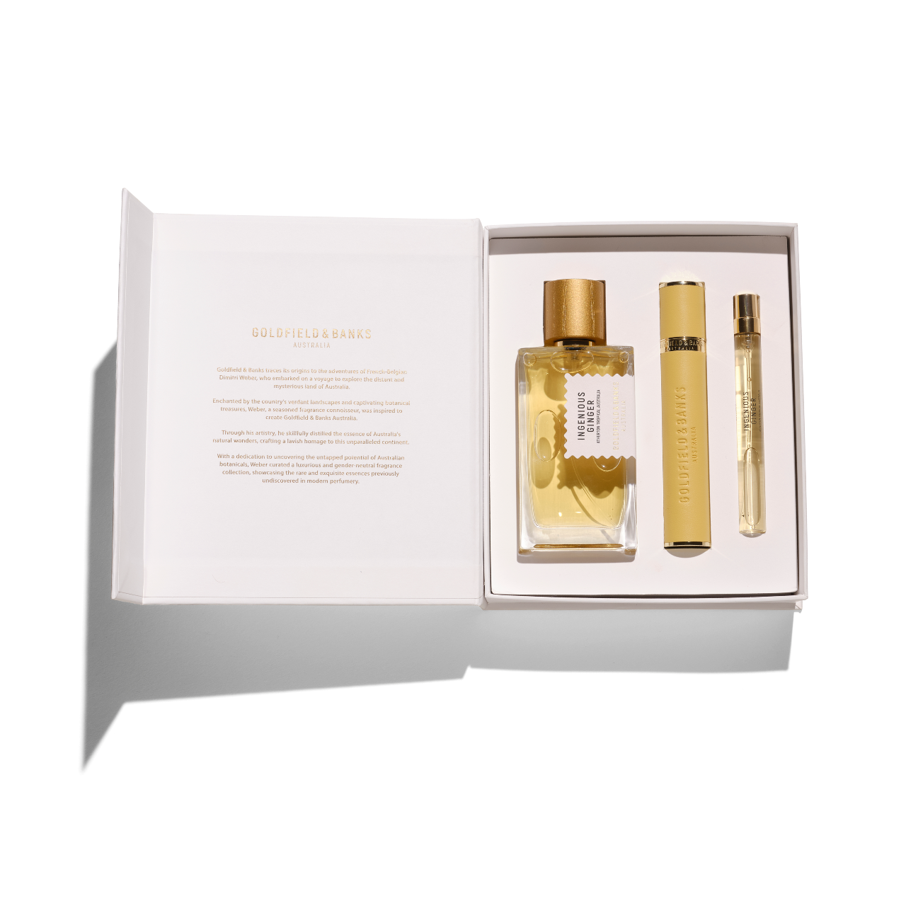 Ingenious Ginger Deluxe Limited-Edition Gift Set By Goldfield & Banks