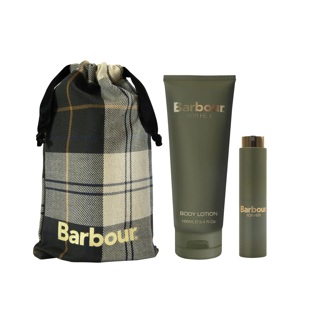 For Her Bauble Gift Set - 15ml Eau de Parfum + Body Lotion By Barbour
