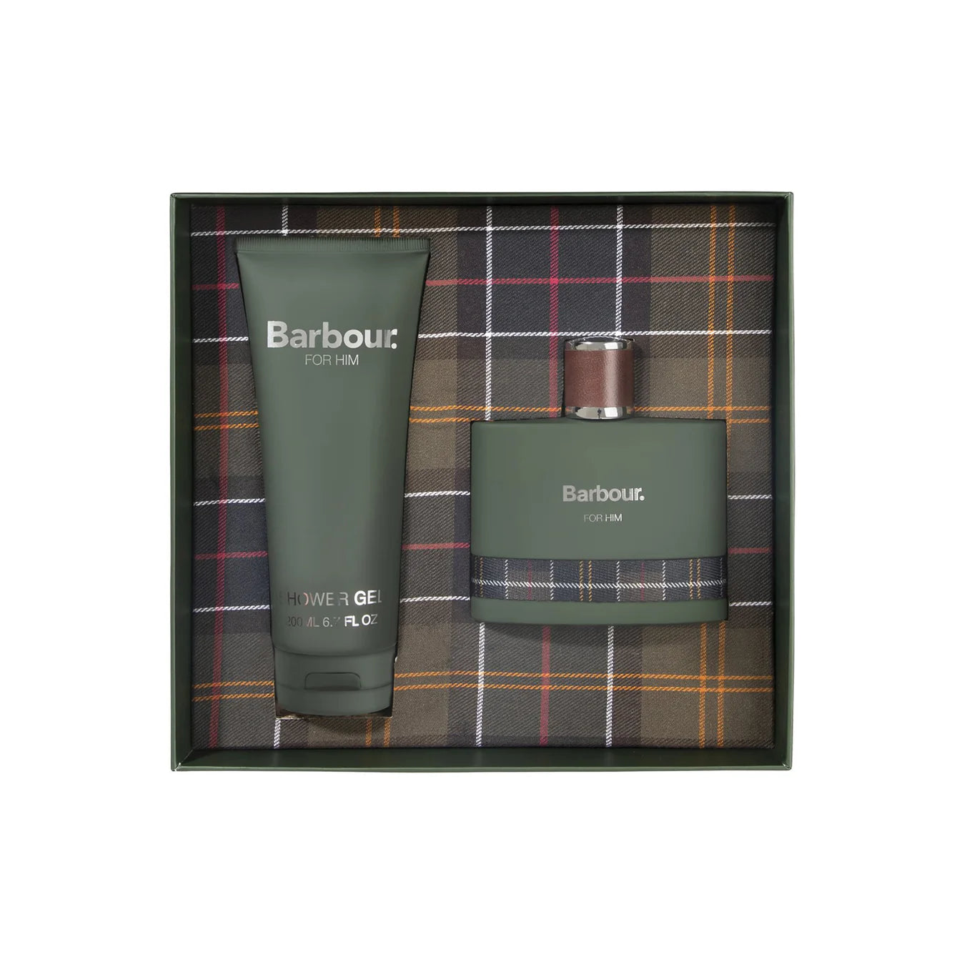For Him Duo Gift Set - 100ml Eau de Parfum + Shower Gel By Barbour