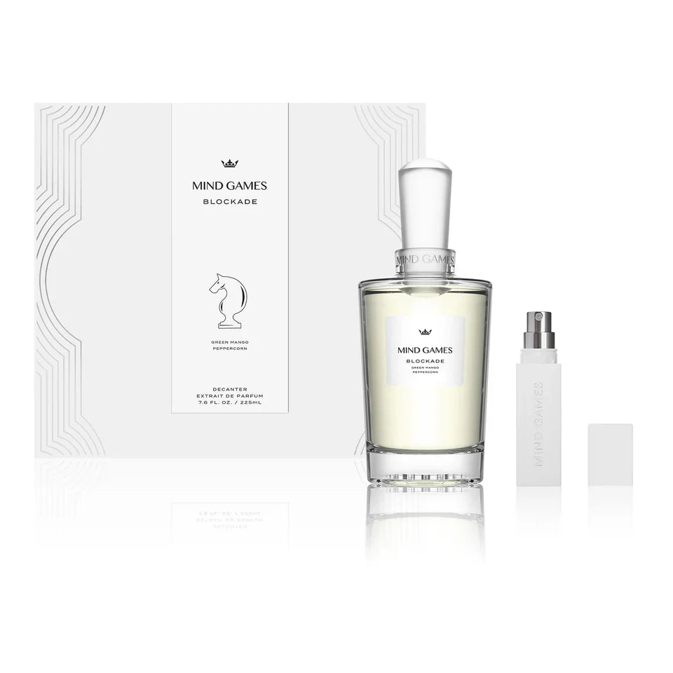 Blockade Crystal Decanter Set By Mind Games