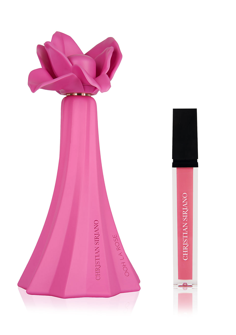 Ooh La Rose EDP and Lip Gloss by CHRISTIAN SIRIANO