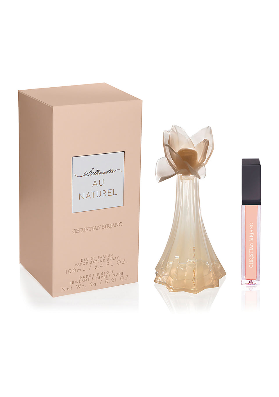 Silhouette Au Naturel Eau de Parfum Spray + Lip Gloss By Christian Siriano