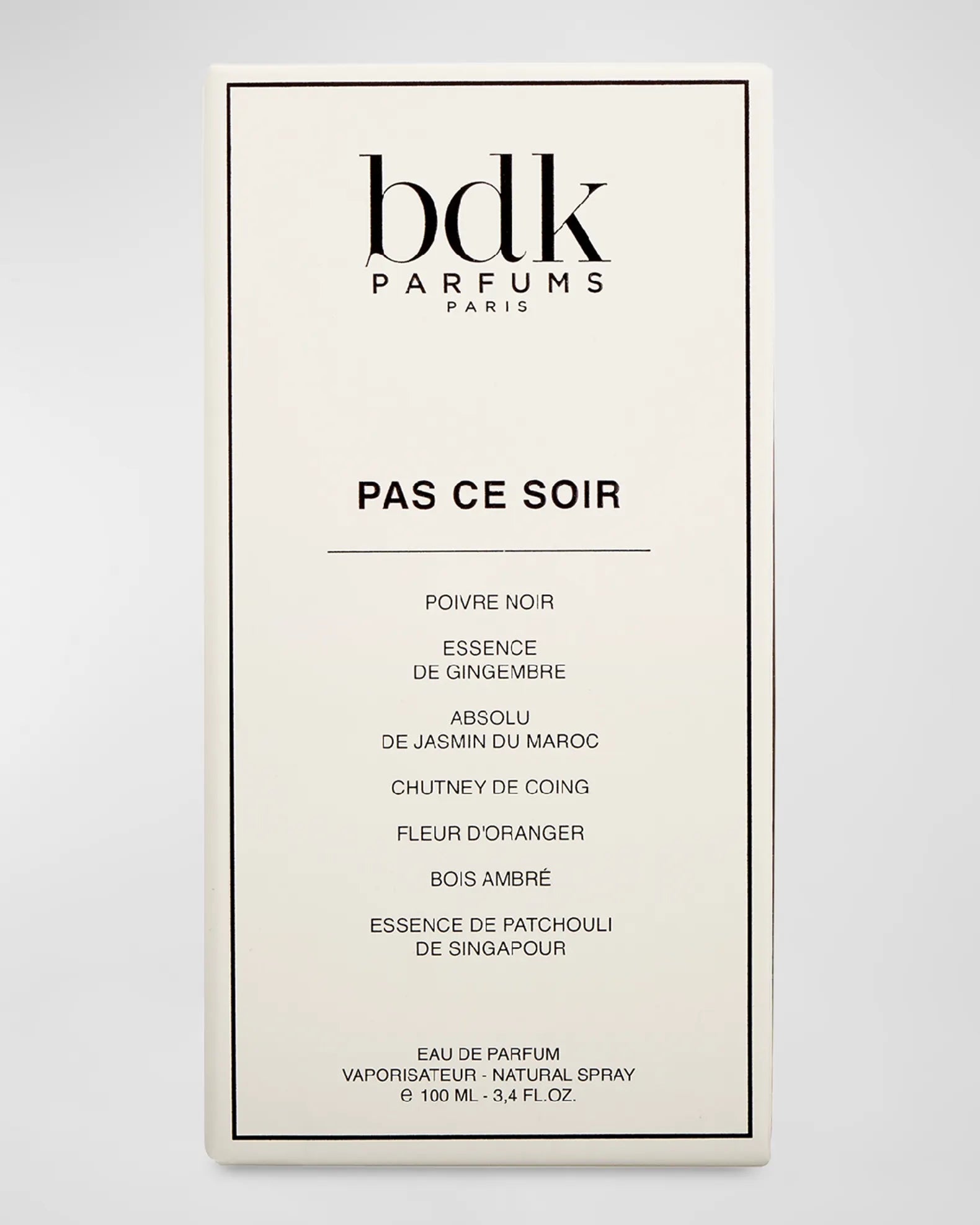 Pas Ce Soir by BDK Parfums