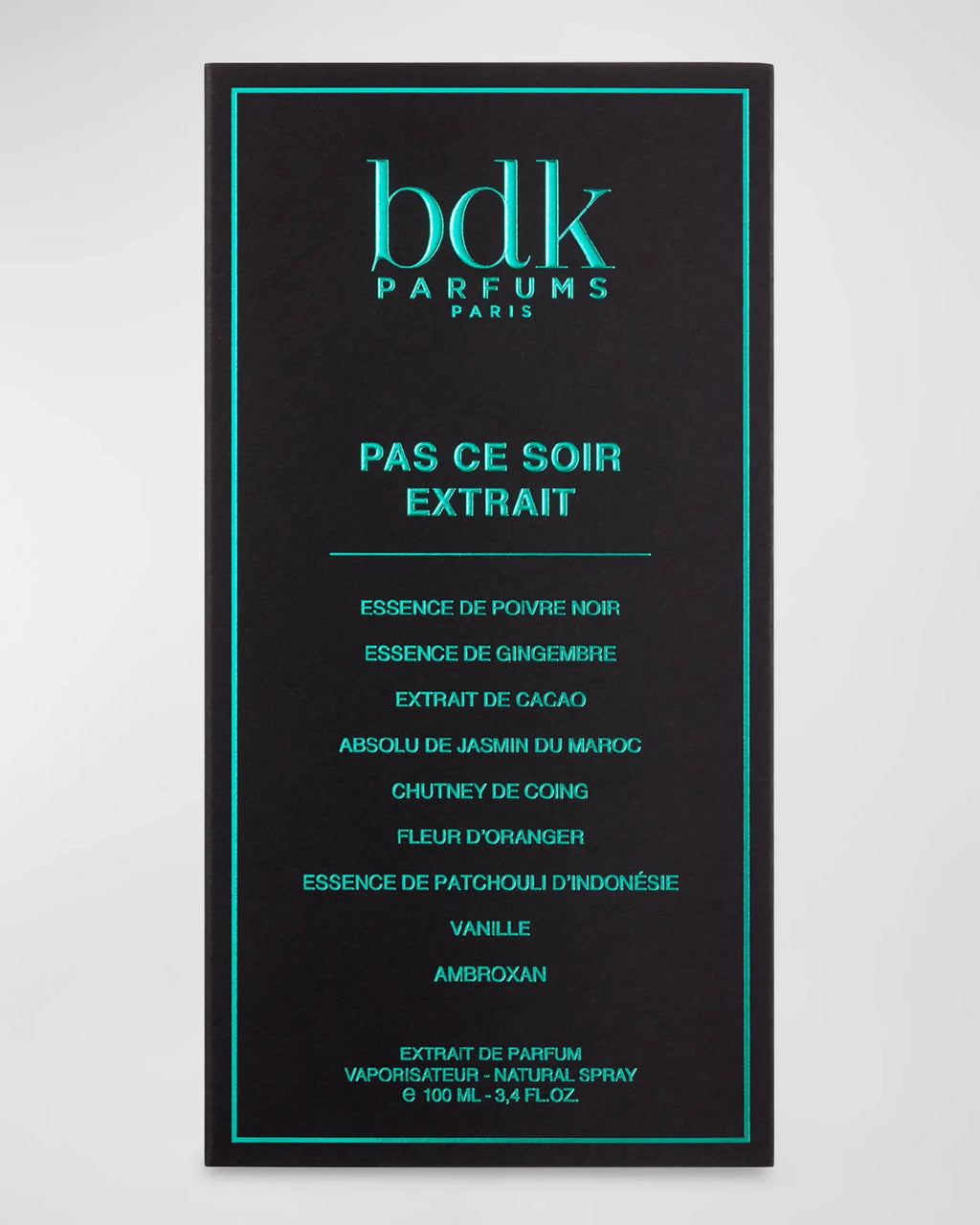 Pas Ce Soir Extrait by BDK Parfums