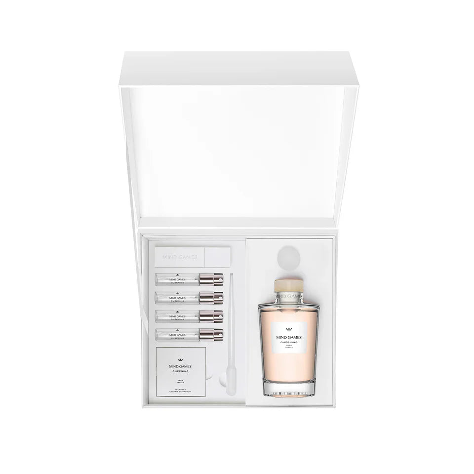 Queening Crystal Decanter Set By Mind Games