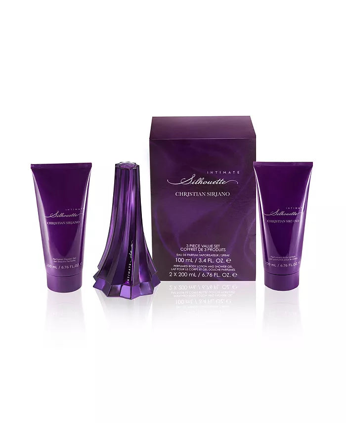 Intimate Silhouette Perfume Gift Set for Women, 3 Pieces By Christian Siriano