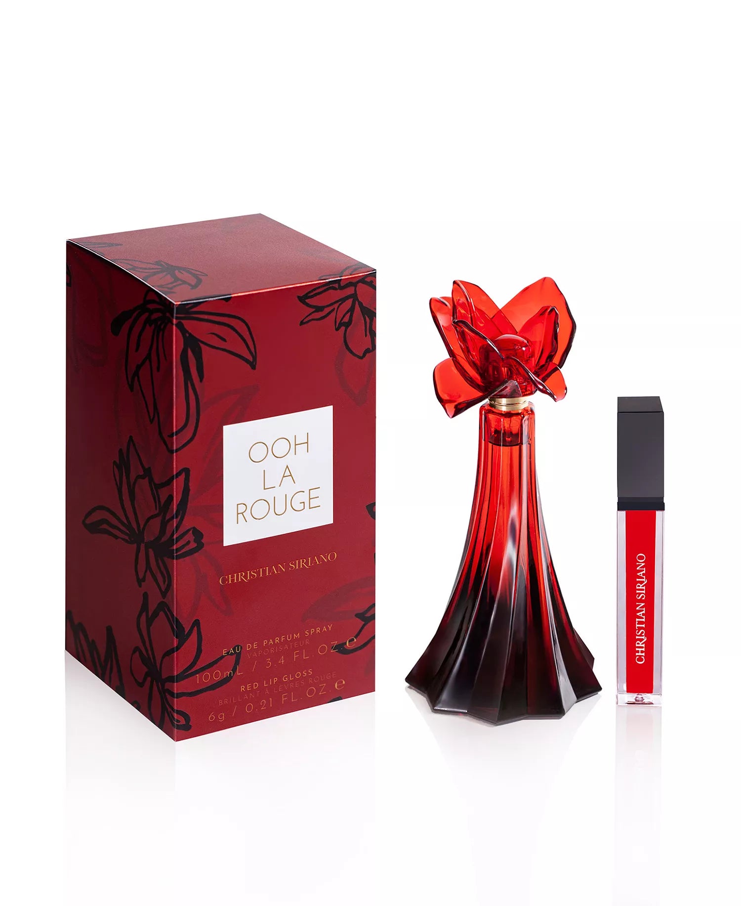 Ooh La Rouge Perfume and Lip Gloss By Christian Siriano