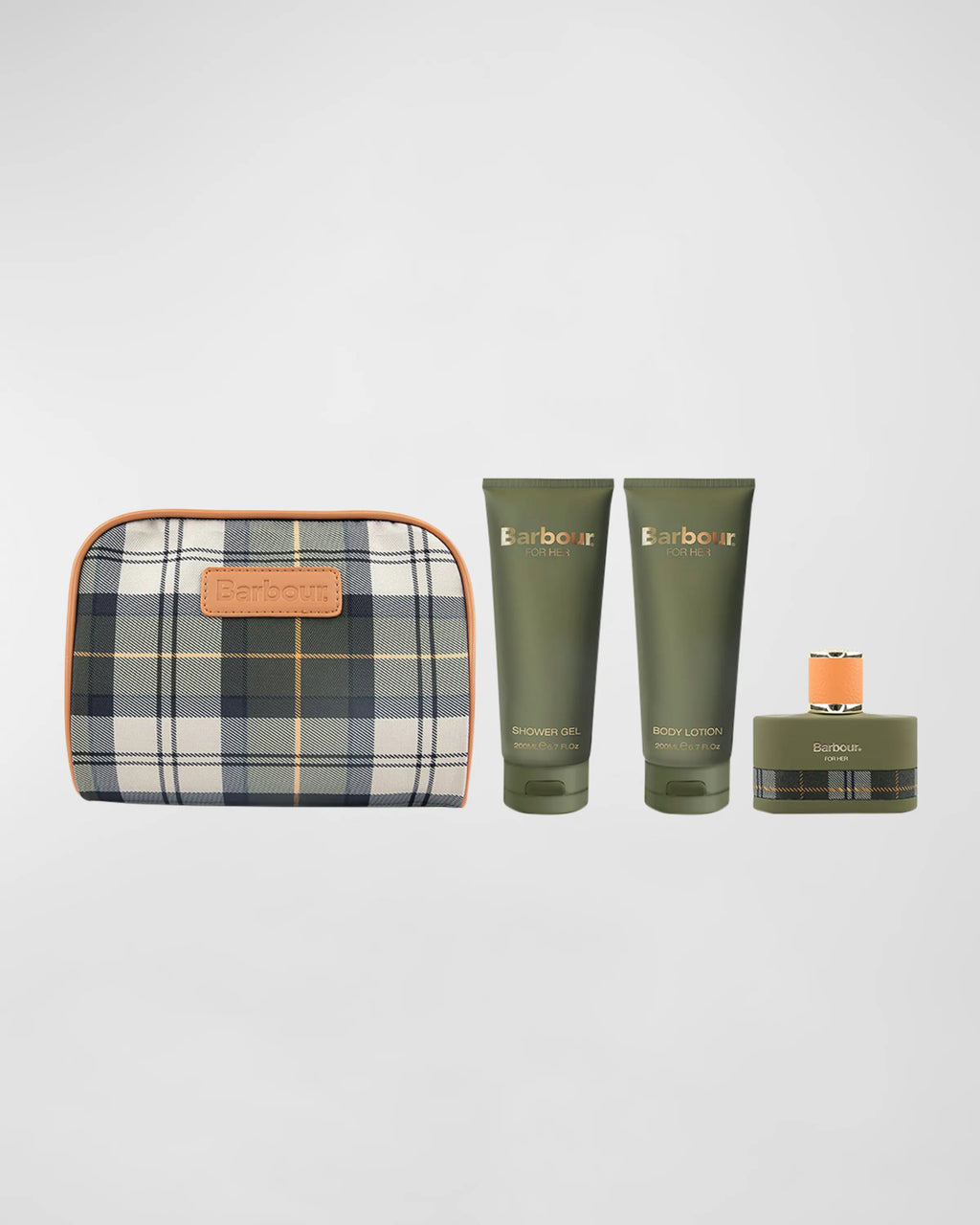 For Her Hero Essentials Gift Set - 50ml Eau de Parfum + Body Lotion + Shower Gel By Barbour